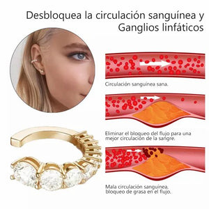 Hermoso clip para pendientes de terapia de infrarrojos