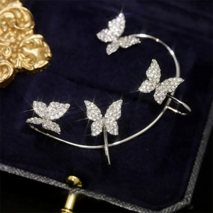 Pendiente de mariposa ( 1 PIEZA PARA LA OREJA IZQUIERDA)