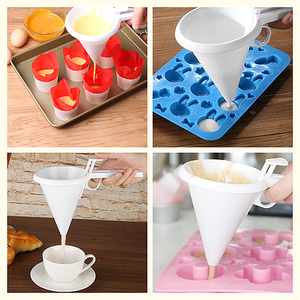 Dispensador de pastel de taza de porción de mano 2 piezas (compre uno, obtenga uno gratis)