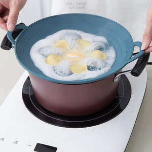 Tapa de Silicona de Evitar el Desbordamiento