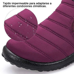 Planos Zapatos Cálido de Algodón