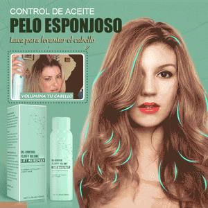 Spray para el cabello con control de aceite y volumen esponjoso