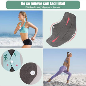 Toallas sanitarias reutilizables lavables
