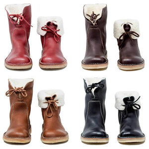 Botas con Punta Redonda