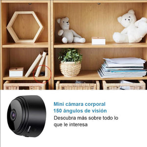 Mini Cámara WiFi Magnética 1080p