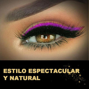 Delineador De Ojos Reutilizable Y Pegatinas Para Pestañas