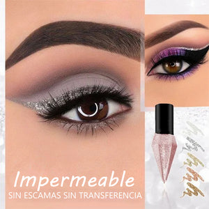 Delineador de ojos líquido de diamante brillante