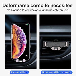 Soporte de Móvil de Coche de Gravedad Actualizado
