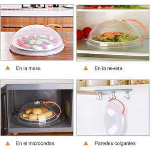 Tapa de plato de microondas