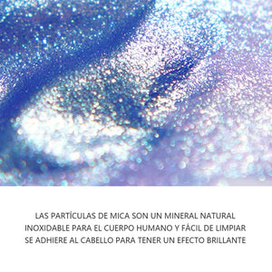 Mascarilla para cabello estrellado sin aclarado