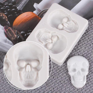 Molde para Pastel de Calavera 3D