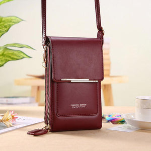 Bolso elegante del teléfono celular de la pantalla táctil