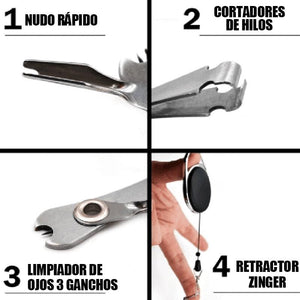 Herramienta de Nudo Rápido para Pescar