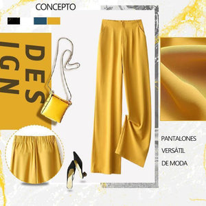 Pantalones sueltos casuales de longitud completa para mujer