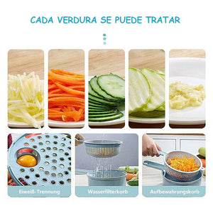 Picadora de Alimentos Fácil Multifuncional 9 en 1