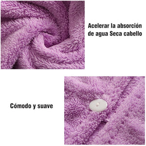 Gorro de Pelo, Seco Rápido