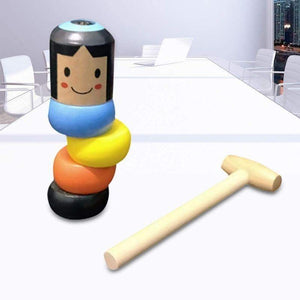 Juguete Mágico de Madera Immortal Daruma