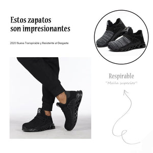 Zapatos de Acero con Punta de Seguridad para Trabajo T06