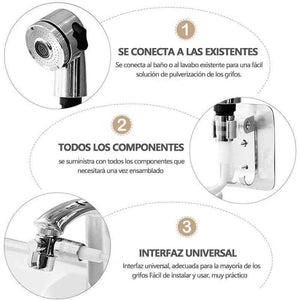 Kit de Extensión de Ducha de Mano para Lavado de Cabello Ducha para Mascotas