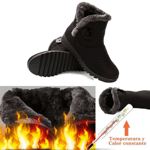 Bota Caliente de Invierno, 3 Colores