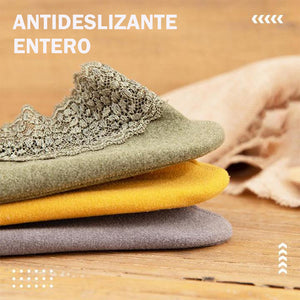 Calcetines térmicos de encaje de moda (3 pares)