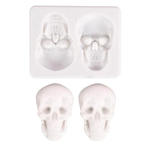 Molde para Pastel de Calavera 3D