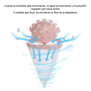 Recogedor de pelo de pelusa flotante