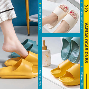 Zapatillas con suela blanda antideslizante y resistente al desgaste