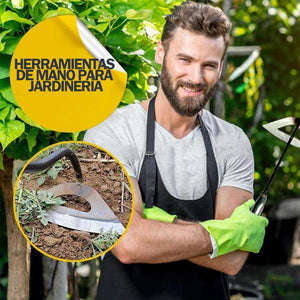 Azada Hueca Endurecida de Acero