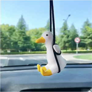 Adorno de pato volador