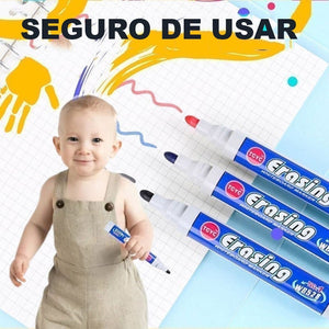 Pintura al agua mágica
