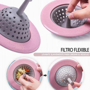 FILTRO DE FREGADERO RESIDUAL