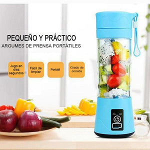 Exprimidor de frutas portátil con cargador usb