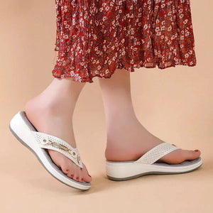 Chanclas de cojín suave con soporte para el arco
