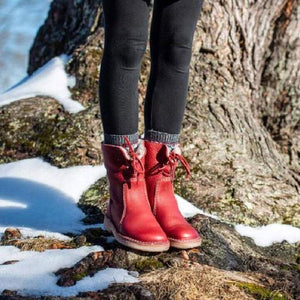 Botas con forro polar impermeable
