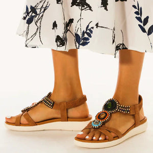 Sandalias vintage cómodas y antideslizantes