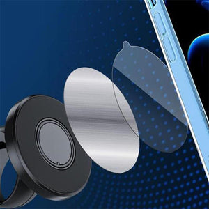 SOPORTE MAGNÉTICO PARA CELULAR CON ESTRUCTURA DE ENGRANAJES