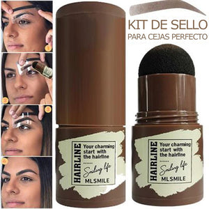 Kit para dar forma a las cejas (con 12 plantillas para dar forma a las cejas)