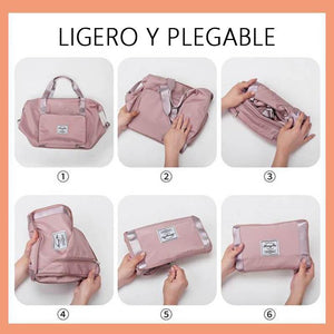 Bolsa de viaje plegable de gran capacidad