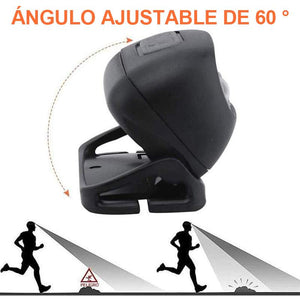 Linterna frontal LED