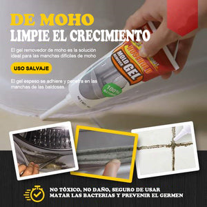 Gel removedor de moho para el hogar
