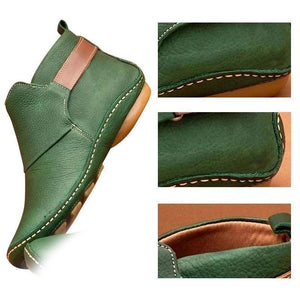 Botines Casuales y Cómodos de Cuero Suave