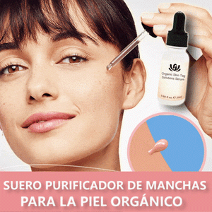 Suero purificador de manchas de piel orgánico