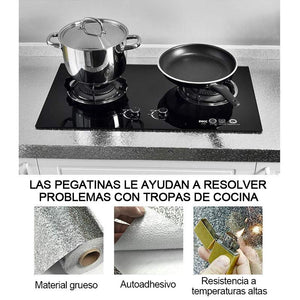 Etiqueta de Aluminio, Resistente al Aceite y Agua