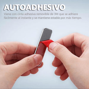 SOPORTE PARA MÓVIL AJUSTABLE DE ADHESIVO ULTRAFINO