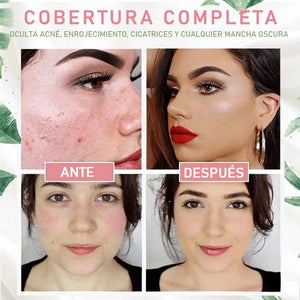 Cojín de aire cabeza de setas CC crema