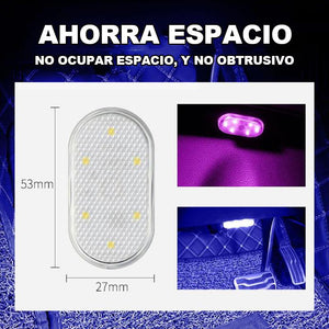 Mini luces de decoración de coche