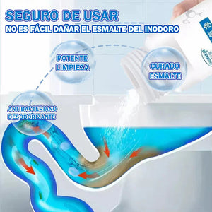 Agente de oxígeno activo para inodoro