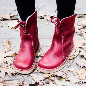 Botas con Punta Redonda