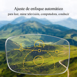 Gafas Progresivas de Titanio para Lectura de Uso dual Lejano y Cercano